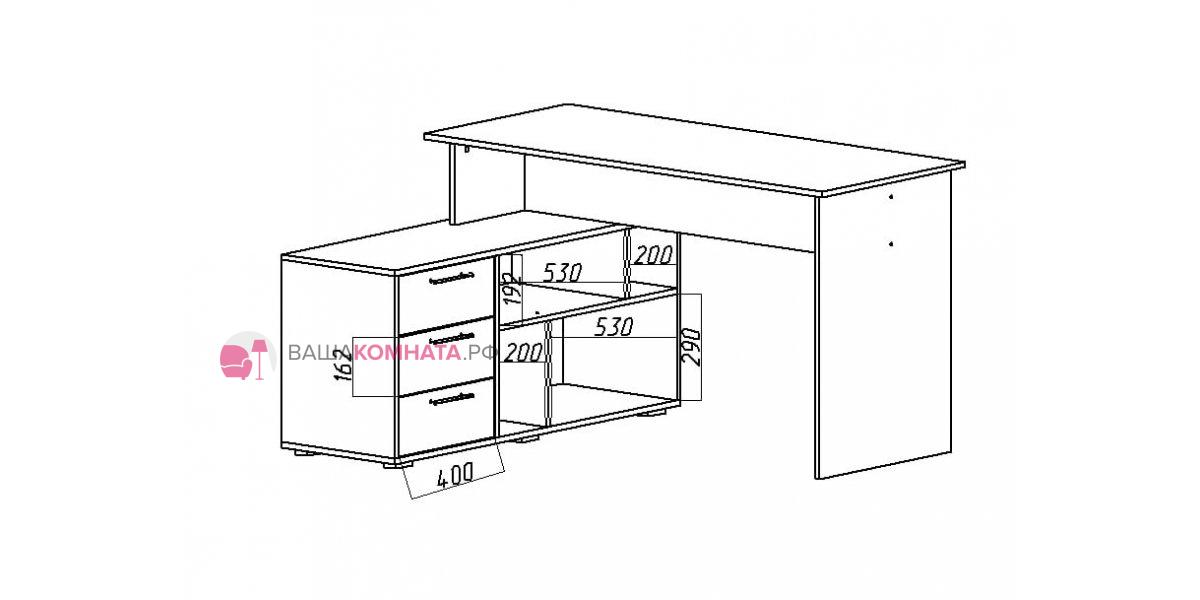 Угловые компьютерные столы в кузнецке